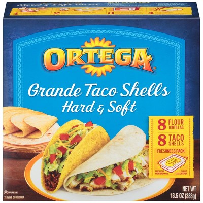 Ortega Hard & Soft Taco Grande Dinner Kit - 21.3oz
