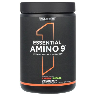 Rule One Proteins Essential Amino 9, Cherry Limeade, 12.17 oz (345 g)