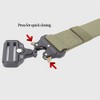 Anna-Kaci Women's Tactical Nylon Waist Belt with Quick-Release Metal Buckle - 2 of 3
