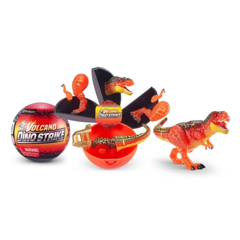 5 Surprise Dino Strike Volcano Series 4 Mystery Collectible