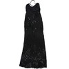 Speechless Womens Embroidered Sequin Mesh Lace-up Back Gown Dress - 2 of 2