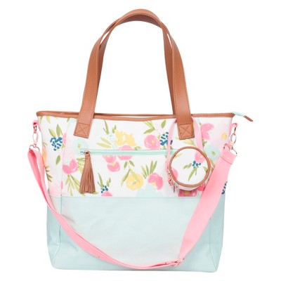 floral diaper bag target