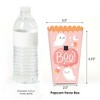 Big Dot of Happiness Pastel Halloween - Pink Pumpkin Party Favor Popcorn Treat Boxes - Set of 12 - 2 of 4