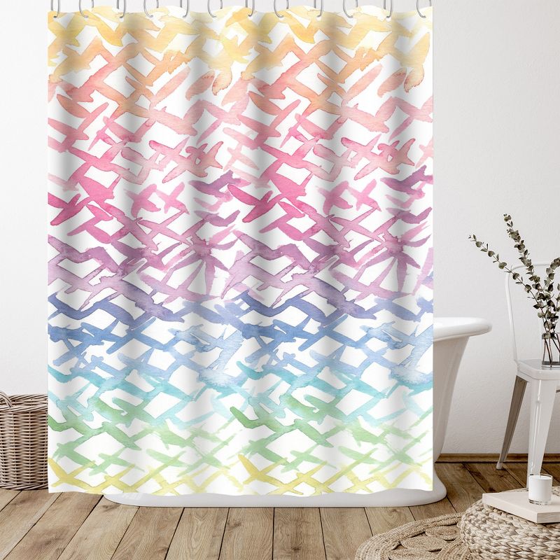 Americanflat 71" x 74" Shower Curtain by Victoria Nelson, 4 of 7