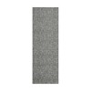 Modern Solid Print Rugs Living Room Area Rug Low Pile Non Slip Carpet - 2 of 4