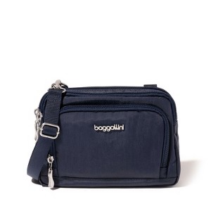 baggallini Triple Zip Small Convertible Crossbody Bag - 1 of 4