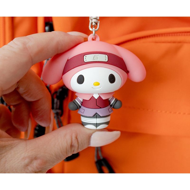 Sanrio Hello Kitty x Naruto 3D Foam Figural Bag Clip 3-Piece Set, 5 of 9