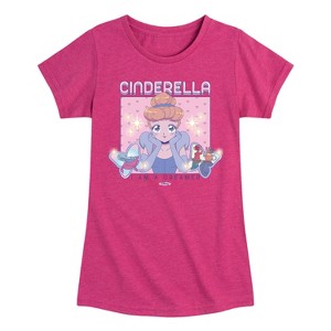 Girls' - Disney - Cinderella I Am A Dreamer Fitted Short Sleeve Graphic T-Shirt - 1 of 4