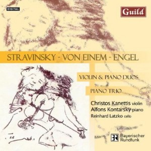 Stravinsky & Einem & Kanettis & Kontarsky & Latzko - Violin & Piano Duos / Piano Trio (CD) - 1 of 1