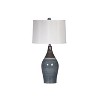 Set of 2 Niobe Table Lamps Gray - Signature Design by Ashley: Ceramic Base, 28" Height, Drum Shade, UL Listed - 2 of 3