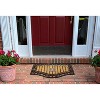 A1HC Natural Coir and Rubber Door Mat, 18" x 30", Thick Durable Doormat for Outdoor Entrance - 2 of 4