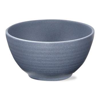 TAG 22 oz. 6 in. Light Blue Brooklyn Melamine Plastic Dinnerware Bowl Dishwasher Safe Indoor Outdoor