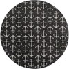 Unique Loom Outdoor Coastal Ahoy Solid Print Woven Area Rug - 2 of 4