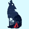 Men's Design By Humans Walking in the dark By StevenToang T-Shirt - 2 of 3