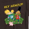 Men's Hey Arnold! Arnold, Gerald, and Abner Short Sleeve Graphic T-Shirt - Dark Brown - 2 X-Large - 2 of 4