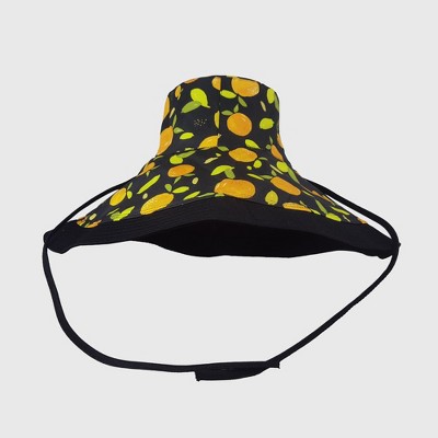 Anna-Kaci Women's Reversible Wide - Brim Sun Hat with Fruit Pattern Lining - image 2