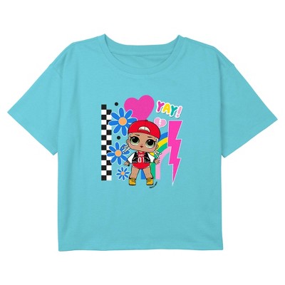 Girl's L.O.L Surprise M.C. Swag Floral Yay T-Shirt