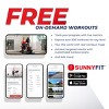 Sunny Health & Fitness Elite Interactive Series Exercise Recumbent Cross Trainer and Elliptical – SF-RBE420049 - 3 of 4