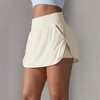 Anna-Kaci Active Women's High Waist Athletic Skort with Built-In Shorts and Side Pockets - 4 of 4
