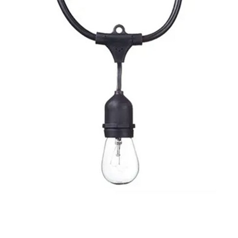 Globe 24 Feet 11 Watts S14 Dublin Incandescent Vintage String 12 Bulb ...