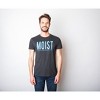 Mens Moist Because Someone Hates This Word T shirt Funny Sarcastic Humor Tee - Crazy Dog Men's T Shirt - 3 of 4