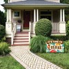 Big Dot of Happiness Tropical Luau - Hawaiian Beach Party Yard Sign Lawn Decorations - It's Time To Luau Party Yardy Sign - 3 of 4
