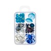 John Bead Masterpiece Collection Mixed Glass Bead Box Starry Night by Vincent Van Gogh 85g - 2 of 4