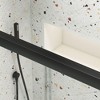 Bypass Shower Door with Sliding Tempered Glass - 3 of 4
