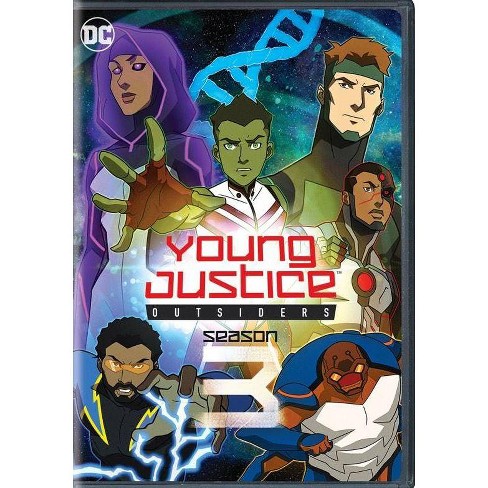 Young Justice Outsiders The Complete Third Season Dvd Target
