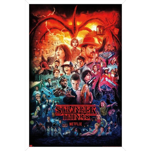 Stranger Things Netflix Series Poster A3 A4 Art Print 275gsm High Q UK