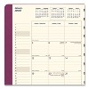 Soft Touch 17-Month Planner, 10.88 x 8.5, Fuchsia Cover, 17-Month: Aug 2025 to Dec 2026 - 4 of 4