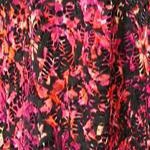 black multi floral