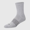 Hanes Men's 3pk +1 Absolute Active Cushioned Crew Socks - 6-12 - 3 of 4