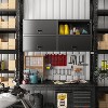 TinyHomie Heavy Duty Wall Storage Cabinet with Sliding Up-Flip Door Floating Tool Cabinet for Kitchen, Basement, Warehouse - 2 of 4