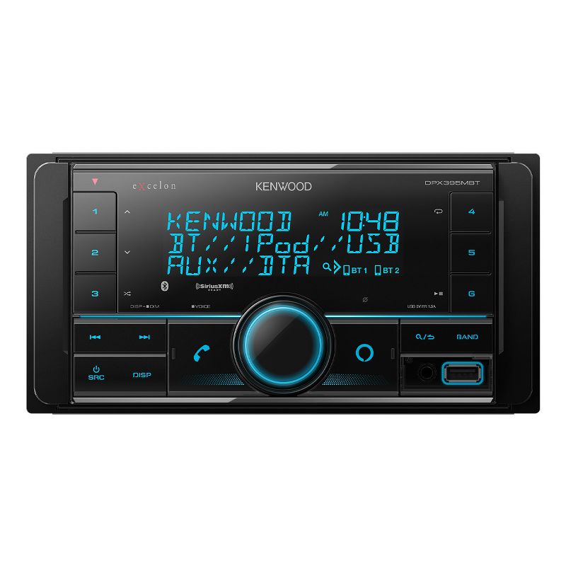 Kenwood DPX395MBT eXcelon Digital Media Receiver with Bluetooth and Alexa Built-In, 3 of 11