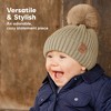 KeaBabies 2pk Baby Hats, Baby Beanies, Newborn Hats for Baby Girls, Boys, Baby Winter Hat, 0-36 Months Infant Hat - 3 of 4