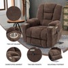 CAVINAS Power Lift Recliner with Massage & Heat for Elderly, Wide Overstuffed Heavy Duty Chair, Dual USB-C Ports & Steel Cup Holders - 3 of 4