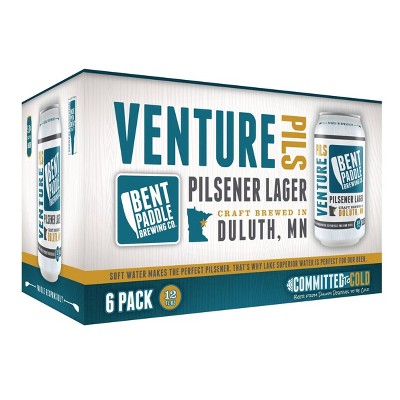 Bent Paddle Venture Pilsner Beer - 4pk/12 fl oz Cans