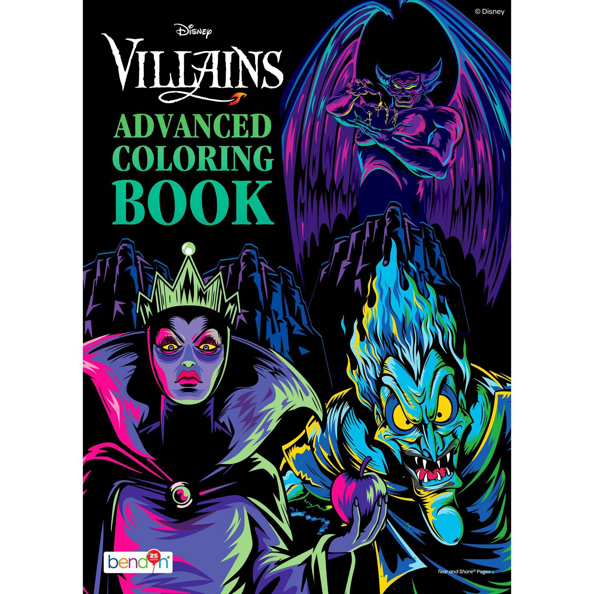 Disney Villains Coloring Book: Halloween