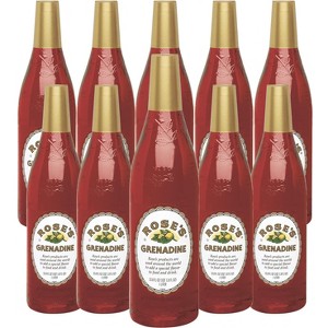 Rose’s Grenadine Syrup 1 Liter Bottle, | Perfect for Cocktails, Beverages, and Mixers - 1 of 3