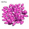 Unique Bargains Flat Back Artificial Rhinestones for Wedding DIY Crafts Party 100 Pcs - 3 of 4