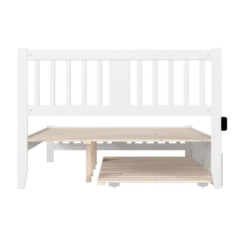 Tahoe Bed with Footboard and Twin Extra Long Trundle - AFI, 6 of 10