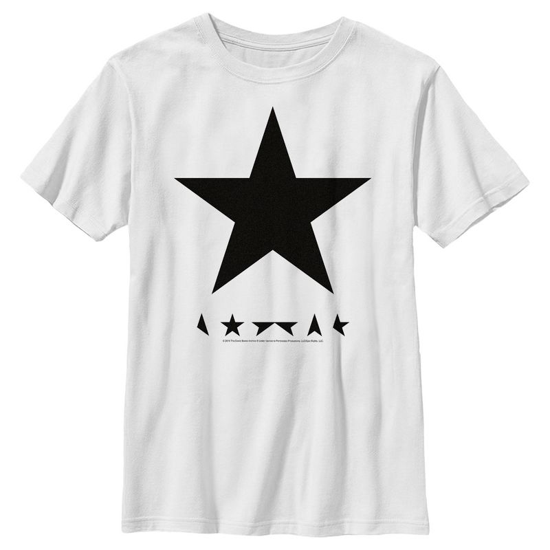 Boy's David Bowie Blackstar T-Shirt, 1 of 5