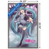 Trends International Hatsune Miku - Stage Lights Framed Wall Poster Prints - 3 of 4