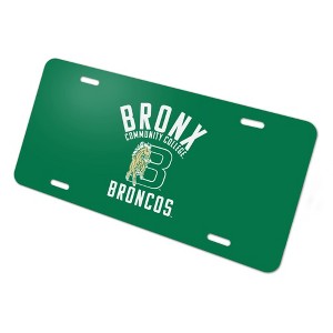 Bronx Community College Broncos Logo Novelty Metal Vanity Tag License Plate - 1 of 4