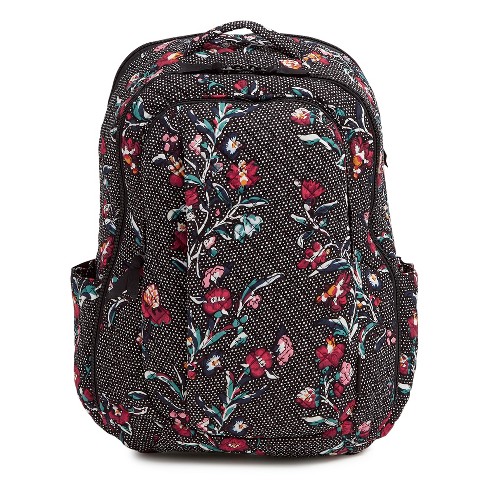 Vera Bradley Women's Cotton Large Travel Backpack Island Garden : Target