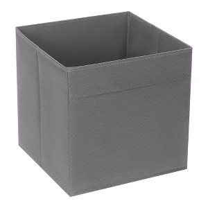 Unique Bargains Shelves Closet Fabric Storage Bin for Organizing Clothes Books 1 Pc - 1 of 4