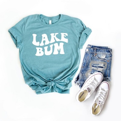 Simply Sage Market Women's Lake Bum Wavy Short Sleeve Graphic Tee