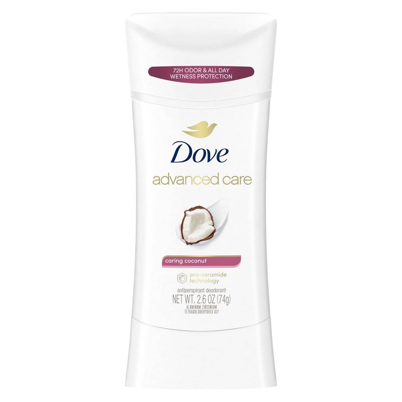 Dove Beauty Advanced Care Caring Coconut 48-Hour Antiperspirant &#38; Deodorant Stick - 2.6oz, 3 of 14