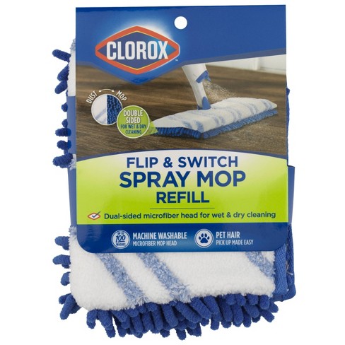 composiet grootmoeder spanning Clorox Flip & Switch Spray Mop Refill : Target